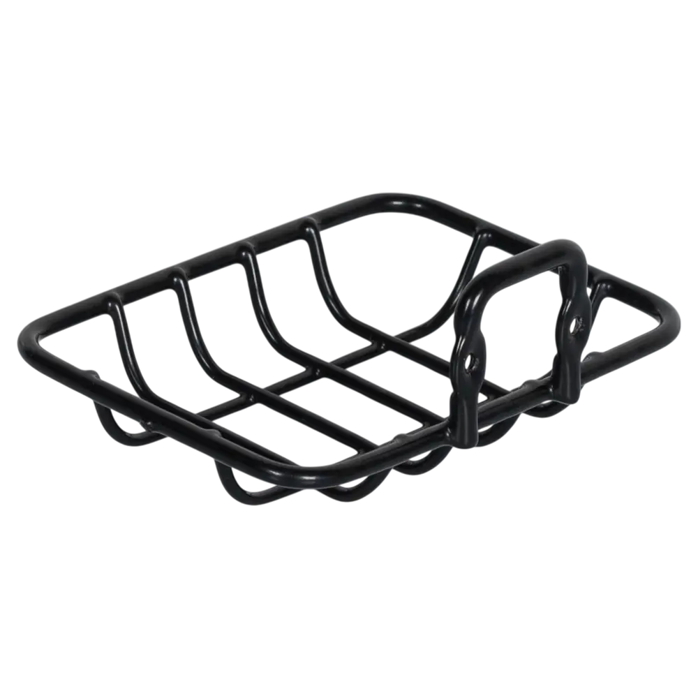 Мыльница SWENSA Trait настенная металлическая черная 89392851 STLM-1575996 - Вид №1