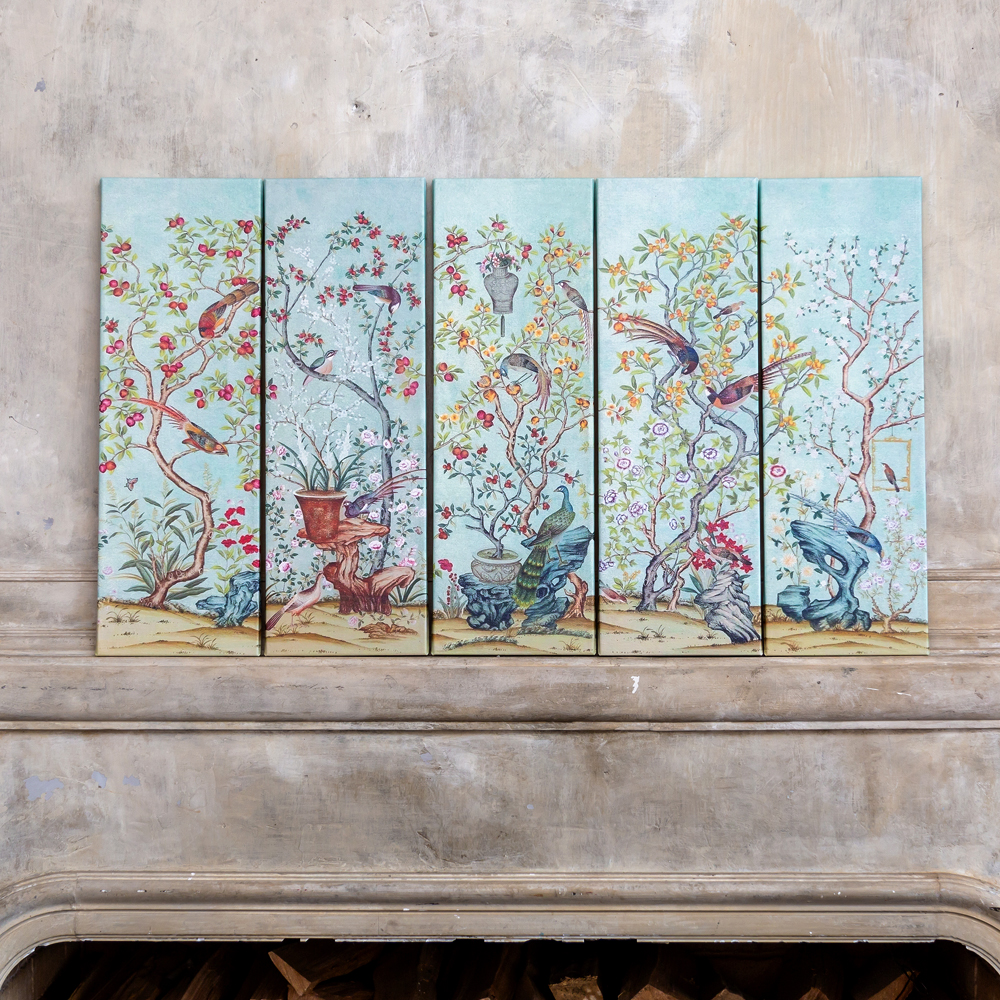 75080010 Картина «Шинуазри», версия 9/3 (холст, галерейная натяжка) Object Desire  - Вид №2