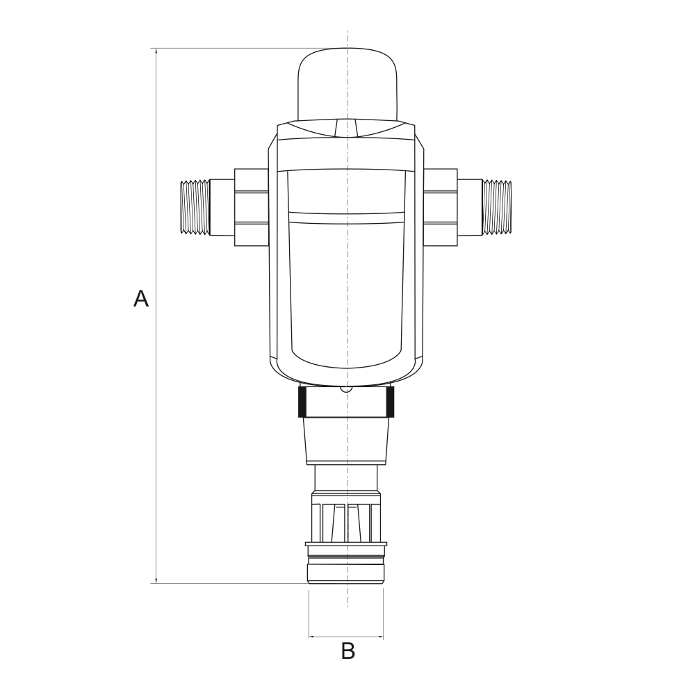 840370 Фильтры ручной обратной промывки Tece  - Вид №2