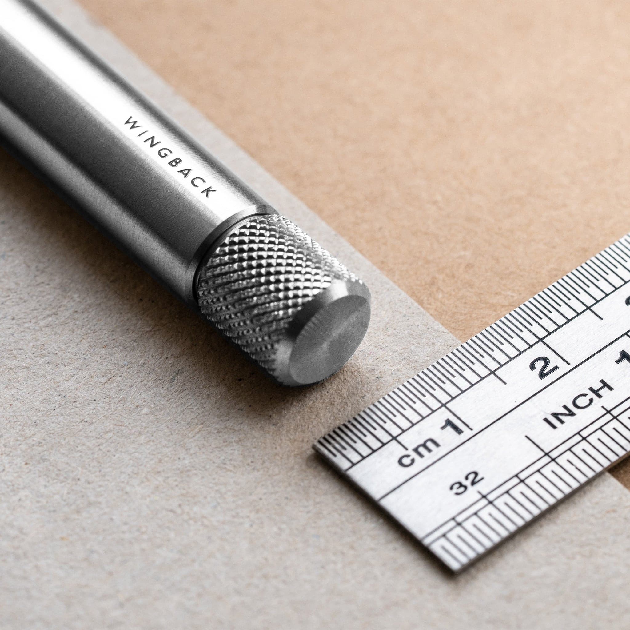 W204STE Механическая ручка - сталь Wingback  - Вид №1