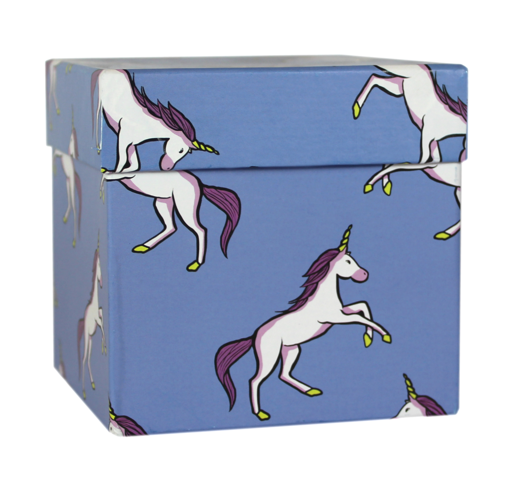 510525 Коробка подарочная "Единороги", 10 х 10 х 10 см Santreyd 