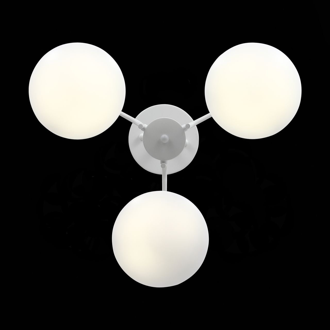 Потолочная светодиодная люстра ST Luce Pratico SLE120.502.03 белая ST LUCE PRATICO WHITE 109200 Белый  - Вид №1