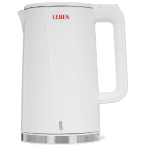 9237190 Электрочайник LEBEN 291-127 белый