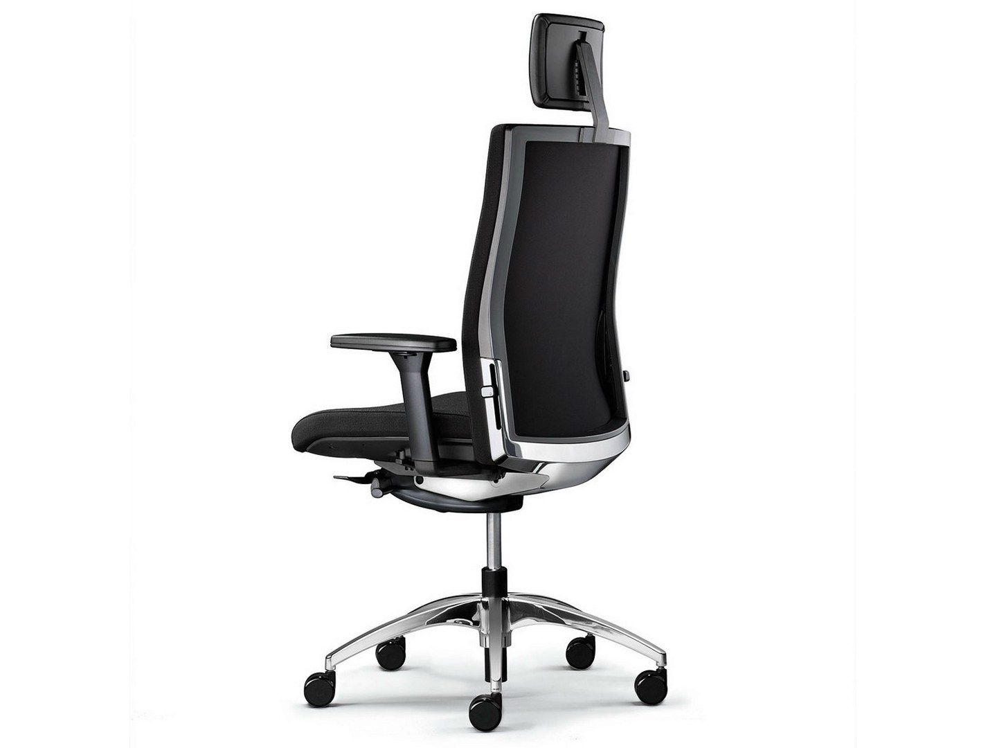 Офисное кресло с откидывающейся спинкой с 5 спицами König Neurath Okay II ARCH-00128317