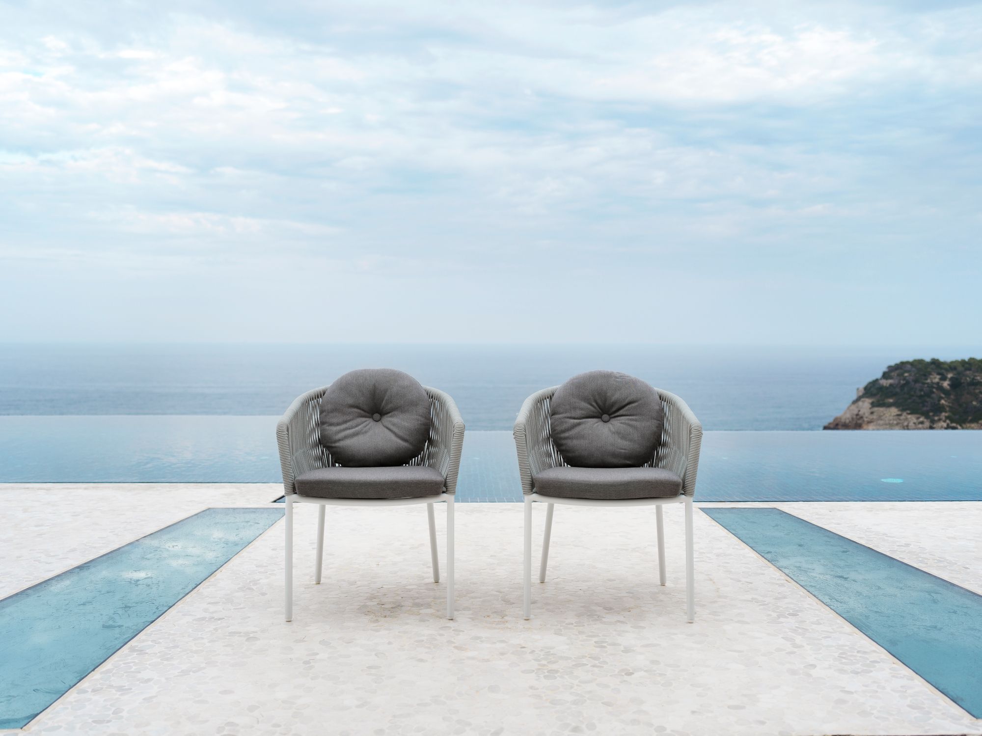 Тканевый мягкий садовый стул с подлокотниками solpuri ARCH-00102360 - Вид №9