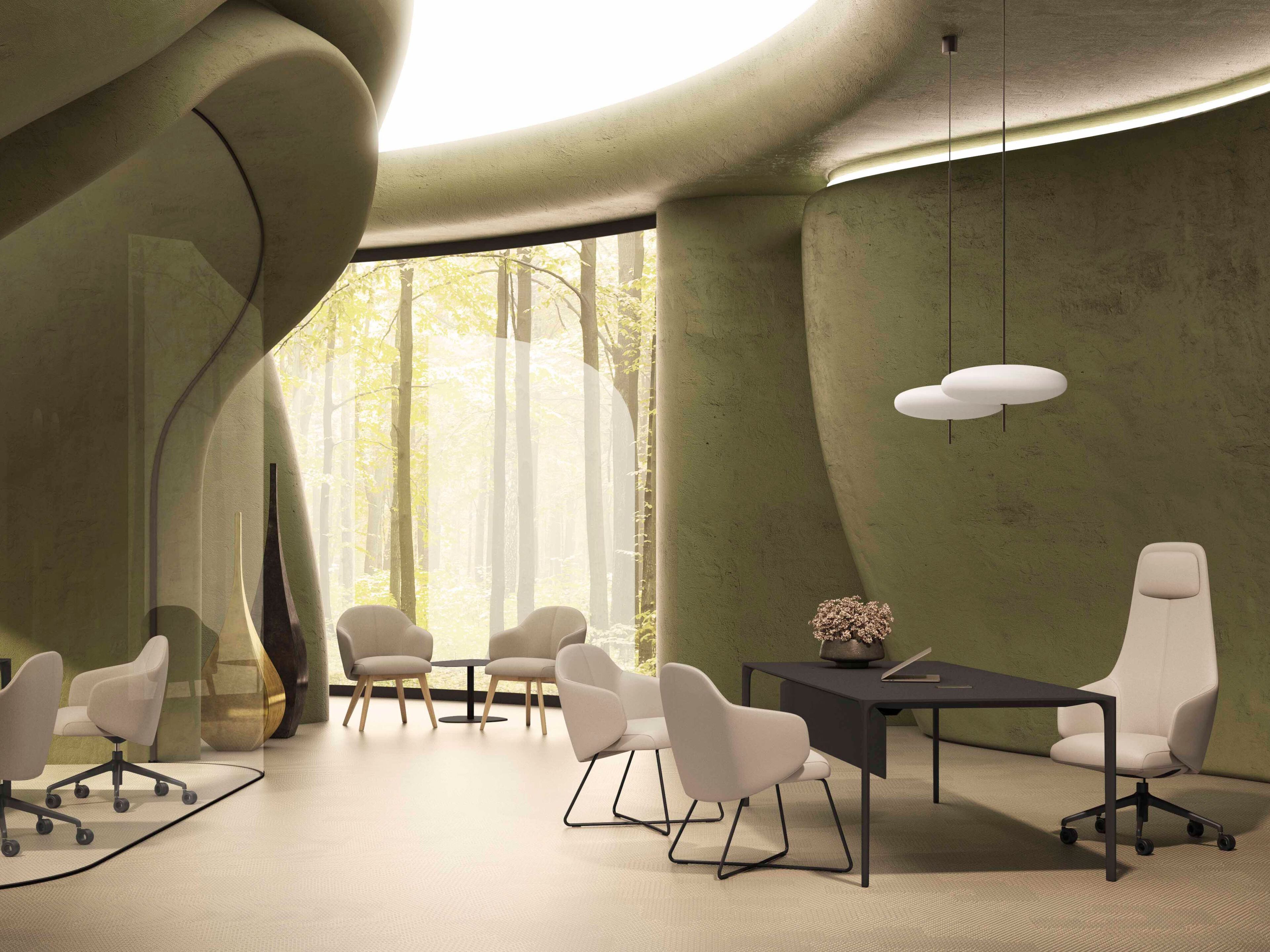 Офисное кресло руководителя с высокой спинкой SITLOSOPHY® пятая ARCH-00135744 - Вид №5