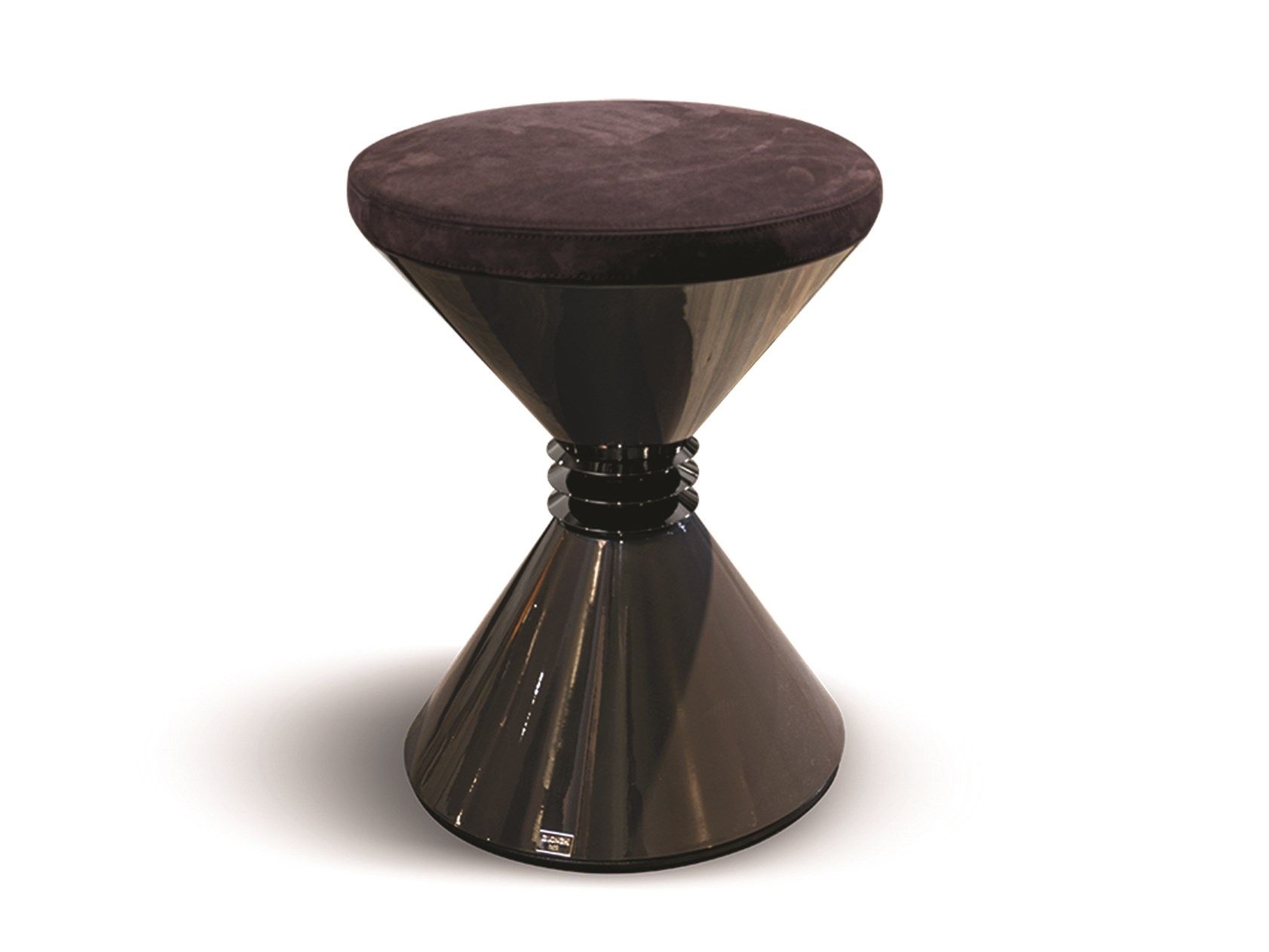 Круглый кожаный пуф Longhi ARCH-00075117 - Вид №3