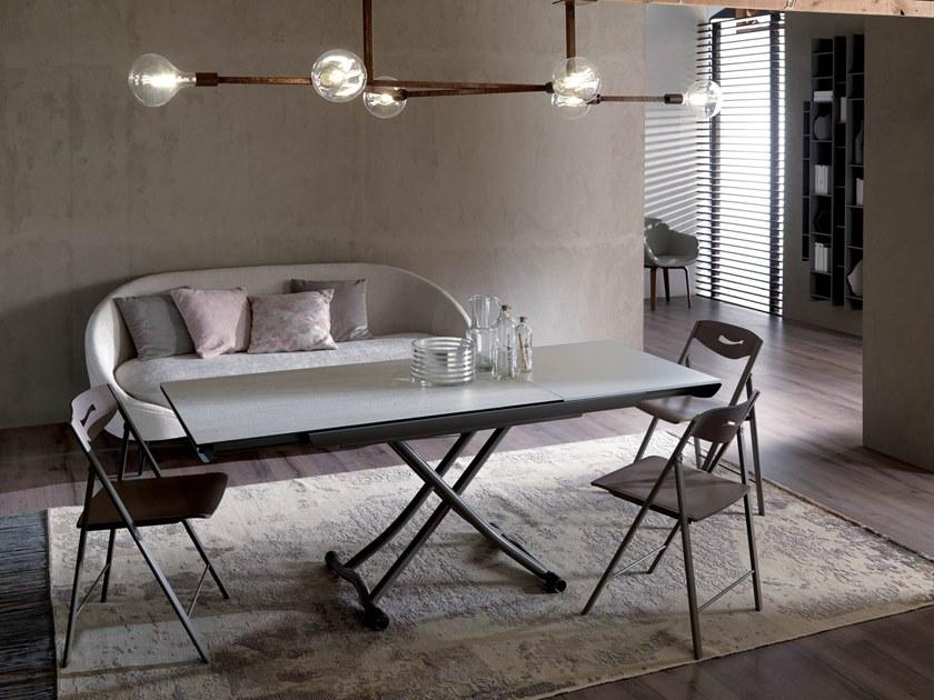 Ozzio Italia Прямоугольный журнальный столик с регулируемой высотой  T106  - Вид №5