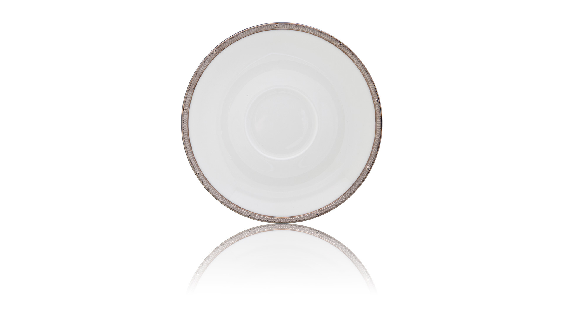 10665352 Noritake Сервиз чайный Noritake "Рочель, платиновый кант" на 6 персон 20 предметов Фарфор костяной  - Вид №4