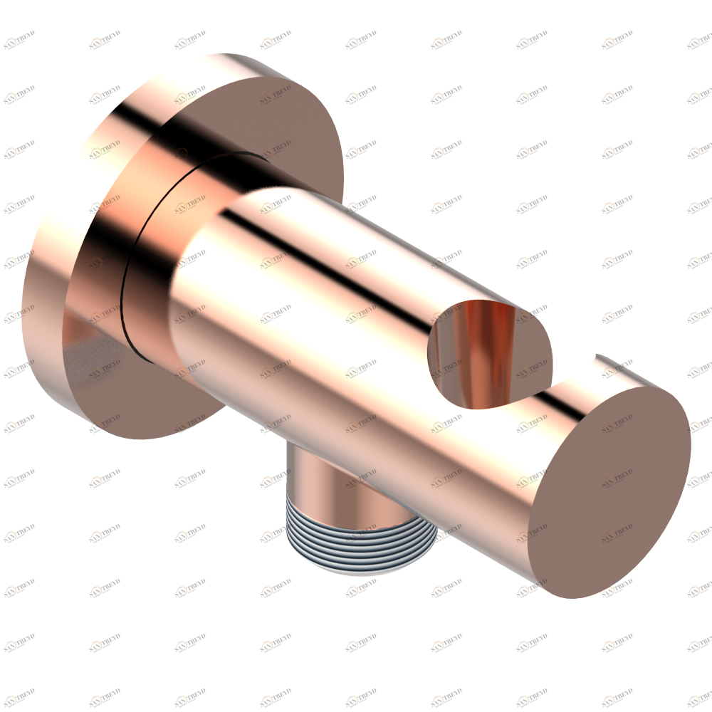 G3U-53L Вывод встраиваемый в стену с крючком Thg-paris Montaigne marbre Leonardo Grey с рукоятками Розовое золото G3U-53L CAT.F