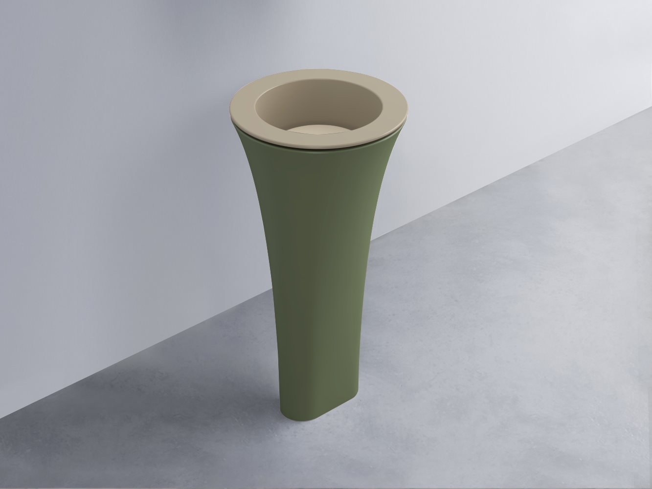 AMLA45-AV+AMPILT-LN+AMCOLT-AG Раковина Amedeo Tondo отдельностоящая cielo Enjoy + Amedeo Ceramica Cielo