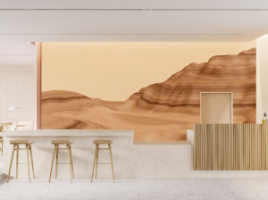 Обои с цифровой печатью с рисунком