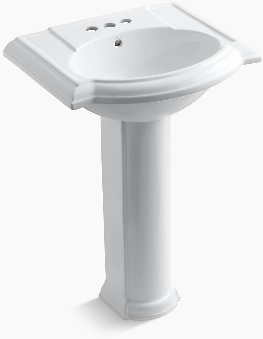 K-2286-4-96 Напольная раковина стоящая прямоугольная Kohler  - Вид №1