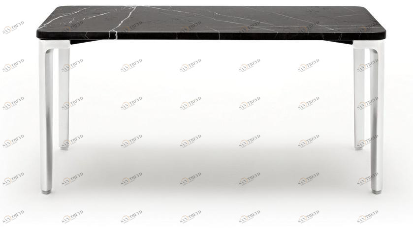 Rolf Benz Высокий прямоугольный журнальный столик из камня для гостиной sun-id-1347212