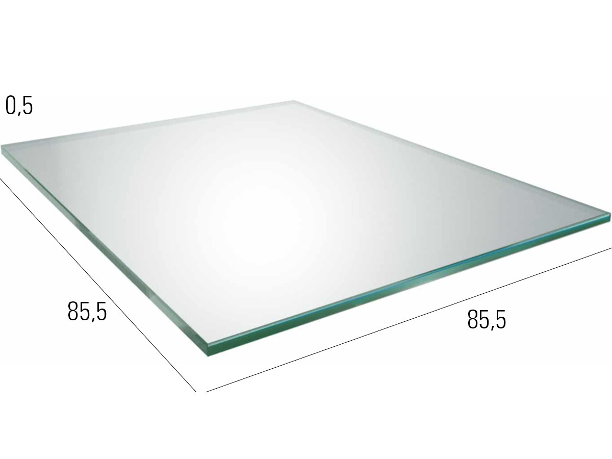 68.00.0308 Журнальный стол со стеклянной столешницей Madrigal Tobacco - 87 x 87 Mbm  - Вид №1