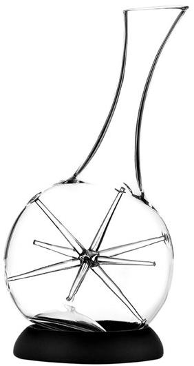 4948.PB Zieher Декантер для вина Zieher декантер "STAR" 1.8 л, с подставкой, Ø 15,6 см, п/к Боросиликатное стекло/силикон  - Вид №1