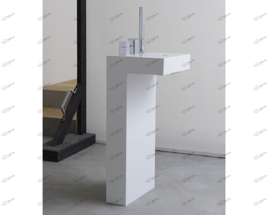 Напольный смеситель Norte 01155 WHITE Словения Kolpa-San