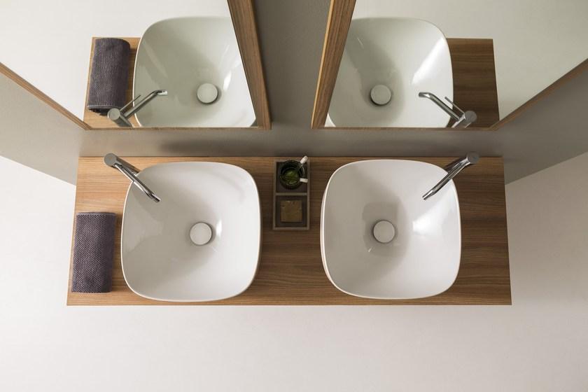 5501 Накладная раковина на столешницу  овальная Scarabeo Ceramiche Moon - Вид №1