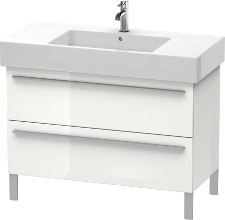 XL654401818 Тумбочка напольная X-Large #XL6544 1000 x 470 мм Белый матовый, декор Duravit - Вид №2