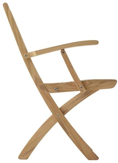 solpuri Складной садовый стул из тикового дерева с подлокотниками Windsor sun-id-1426346 - Вид №1