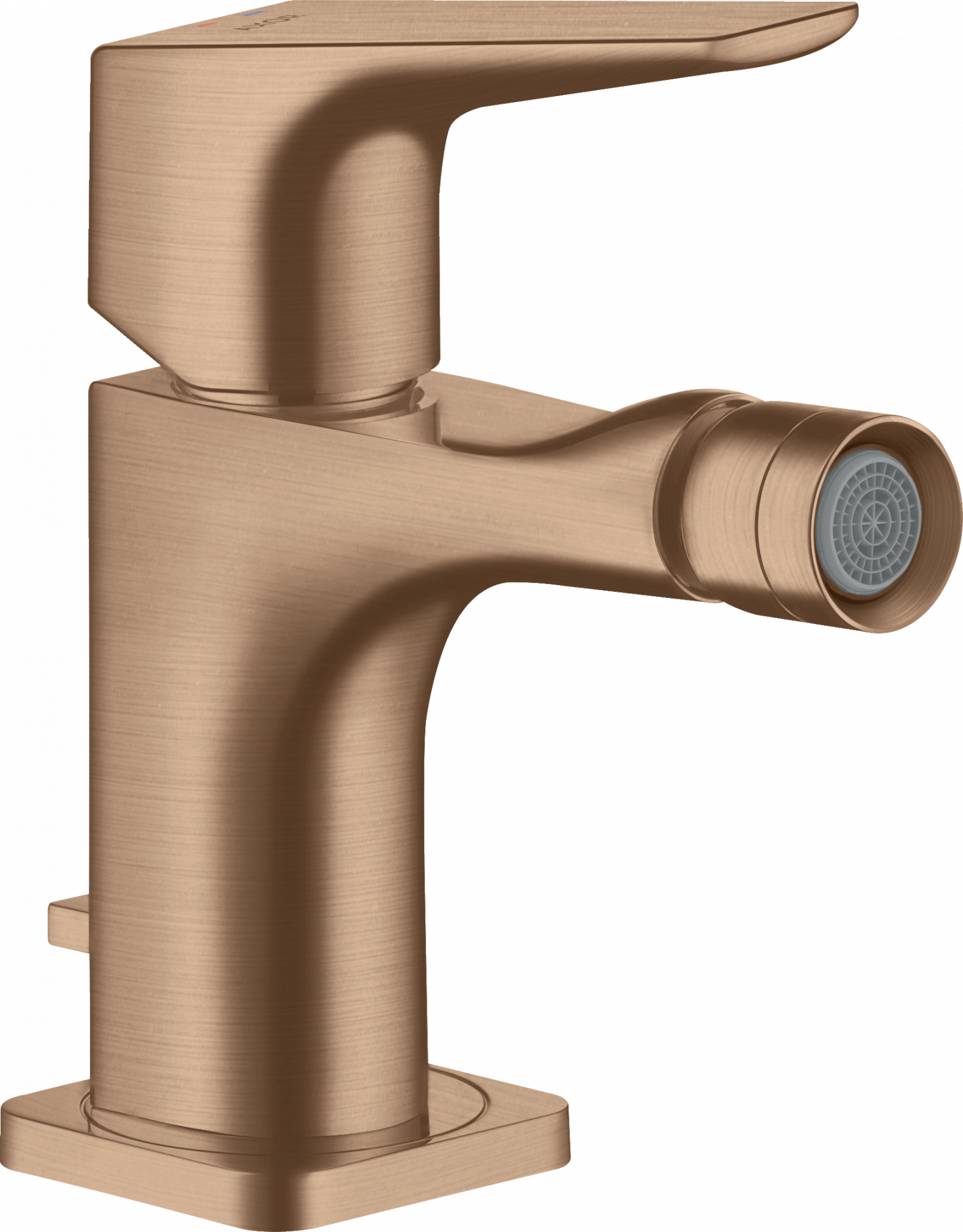 36121310 Смеситель для биде, однорычажный, с рычажной ручкой и сливным гарнитуром AXOR CITTERIO E