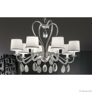 Masiero NOBLESSE 8 V97/SHA-BD/14/WH люстра подвесная