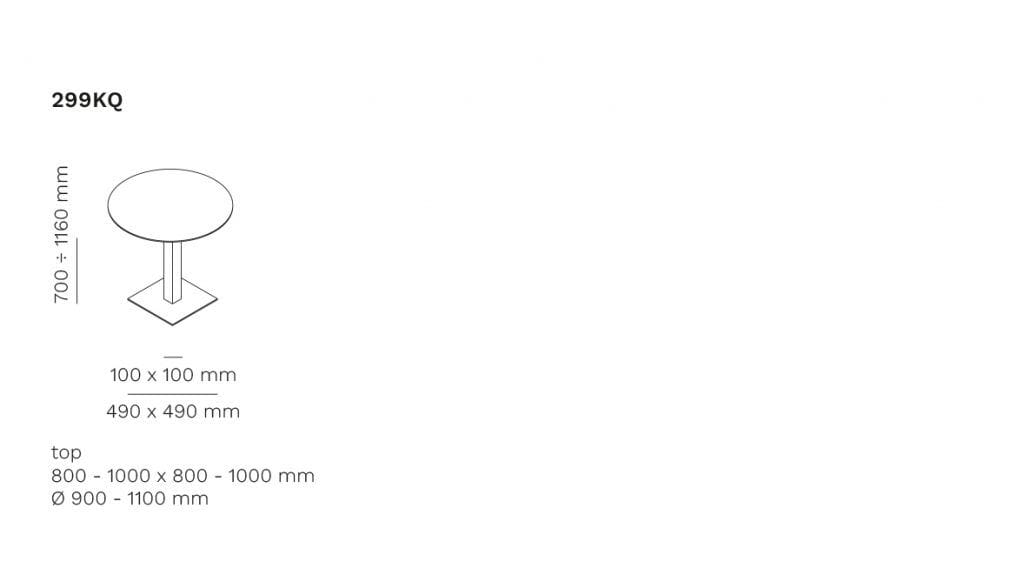 Стол с регулируемой высотой Mara Follow ARCH-00064388 - Вид №2