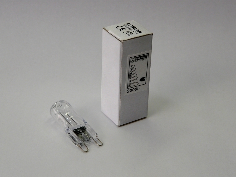 098586 Галогенная лампочка G9 42W прозрачная Schuller 