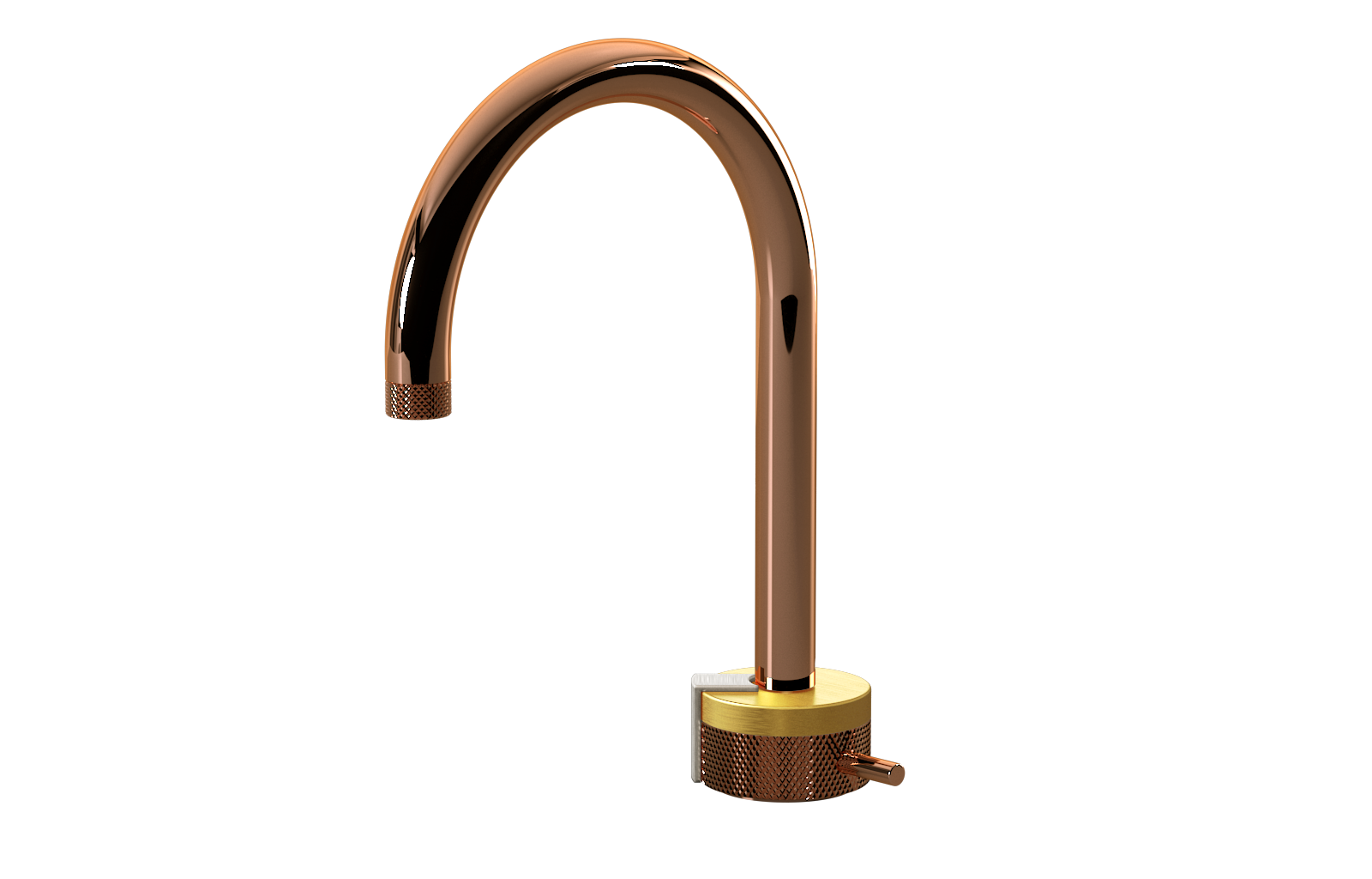 E-11502-R1BAU-L2SN-RG Однорычажный прогрессивный смеситель для раковины - излив 16см GRAFF MOD+