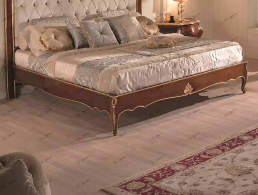 SCAPPINI & C Каркас двуспальной кровати из дерева 35th anniversary sun-id-1425205