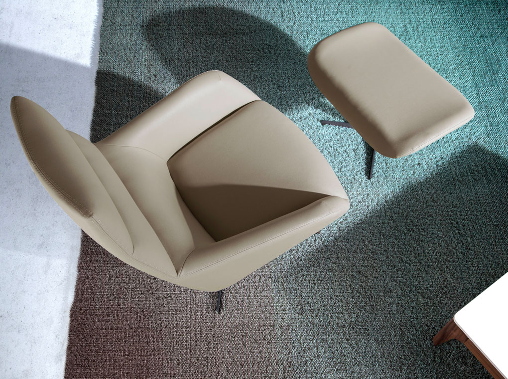 069993 Поворотный пуф для ног SF771-OT Angel Cerda 