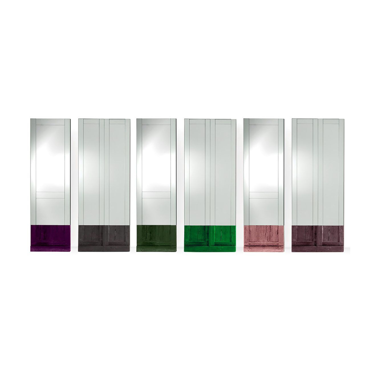 Прямоугольное деревянное зеркало Mogg DON'T OPEN ARCH-00134994 - Вид №3