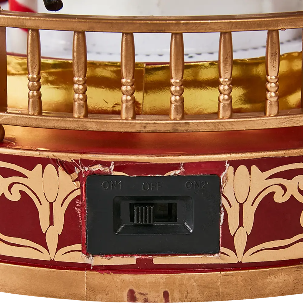 87547188 Композиция новогодняя светодиодная Карусель 20x18x23 см STLM-0955777 Santreyd  - Вид №5