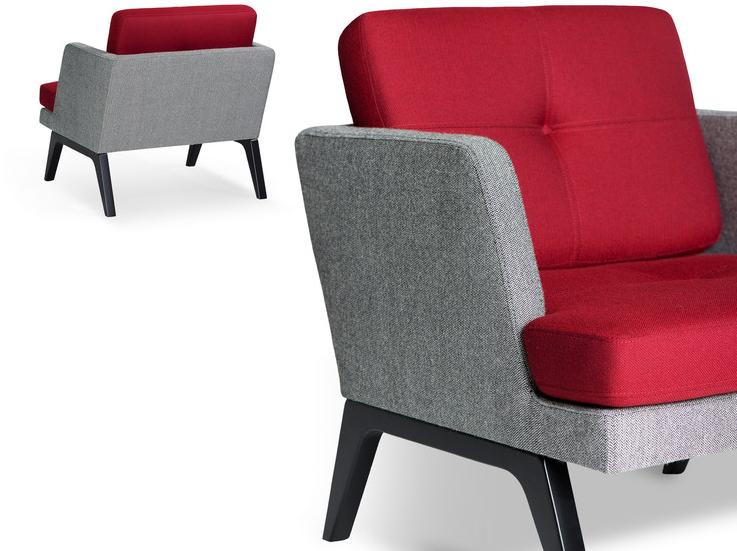 profim Кресло из ткани с подлокотниками October sun-id-1441550 - Вид №3