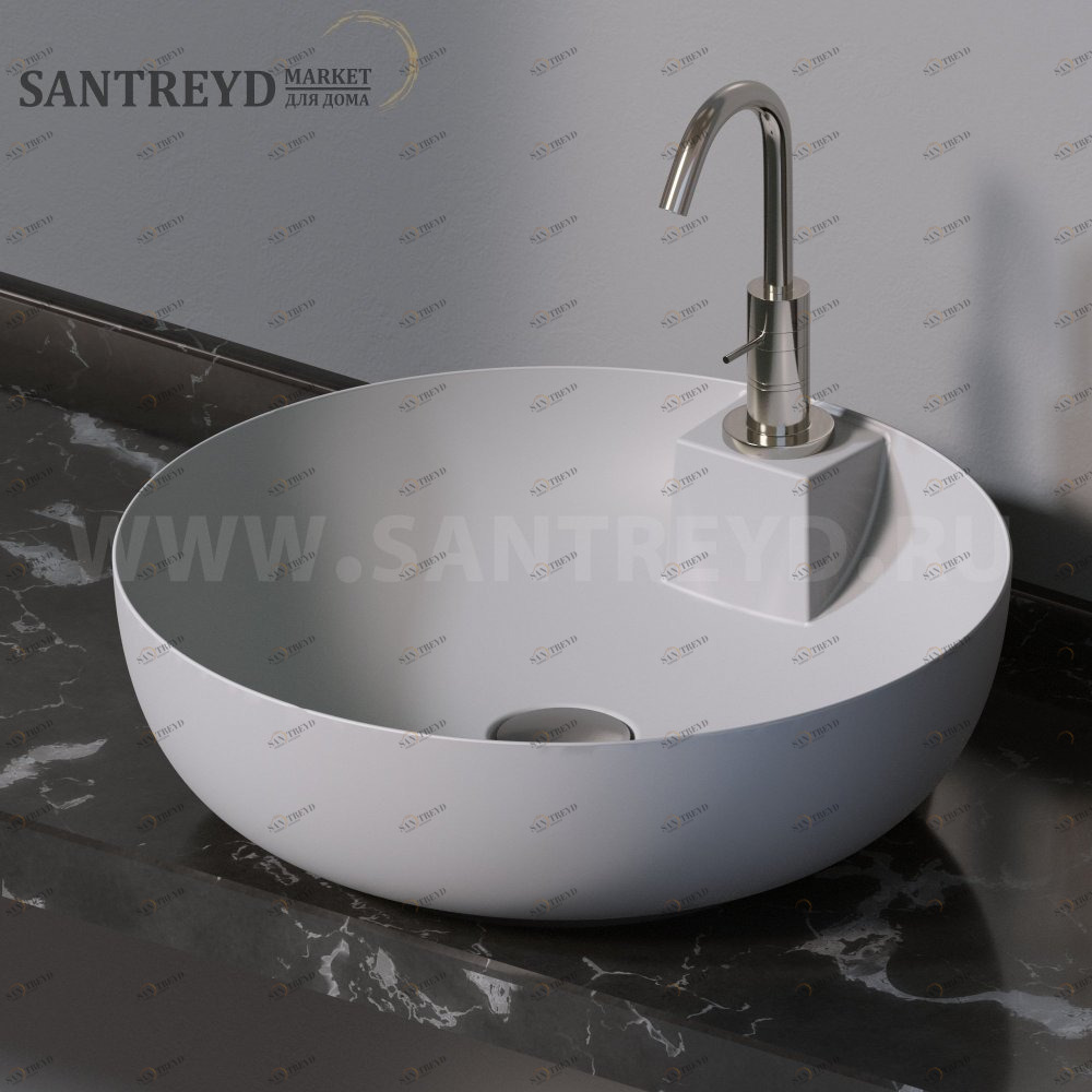 L605117 Накладная раковина на столешницу  круглая A. e T. Italia ELITE AeT ITALIA