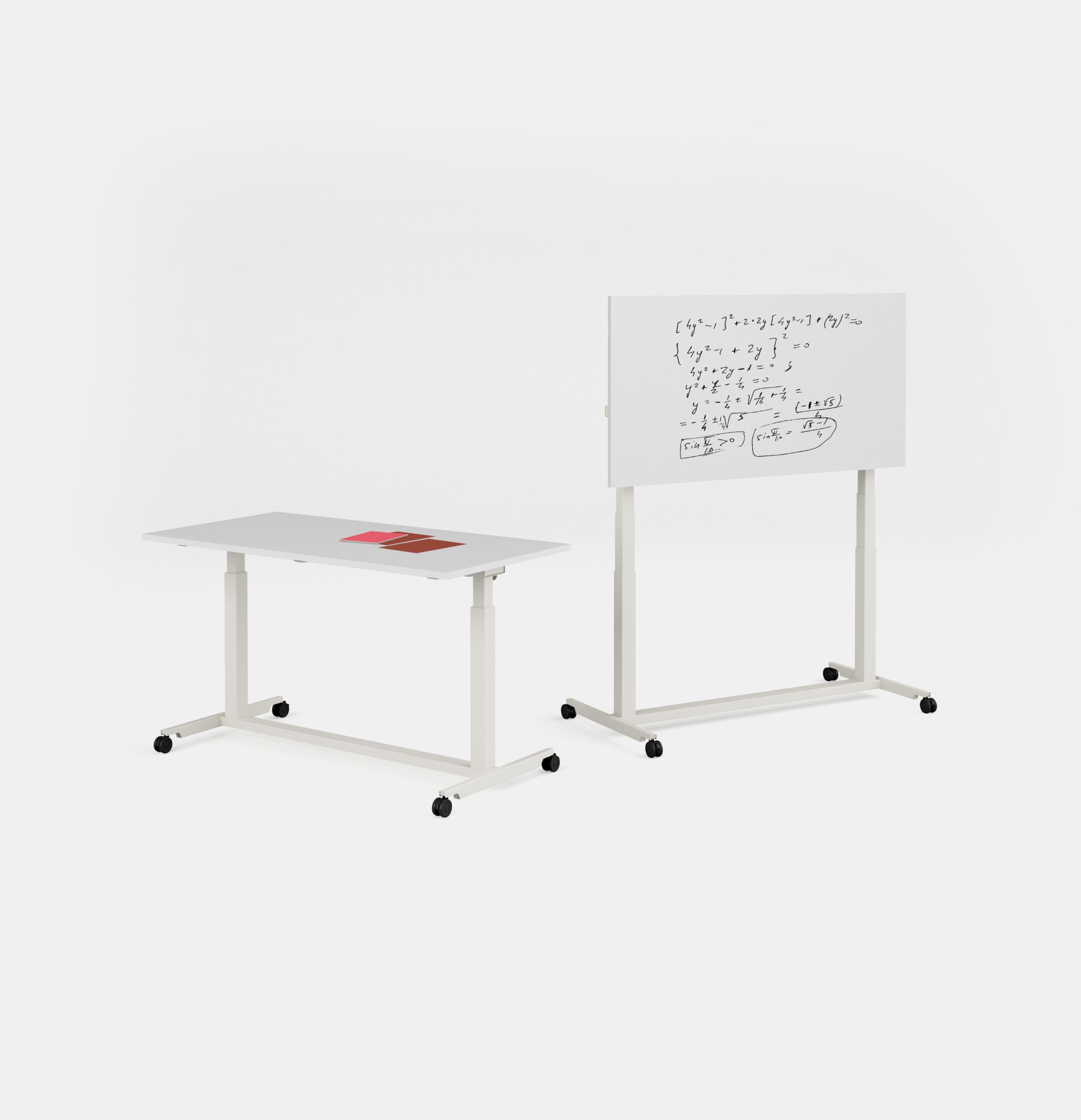 Стол для совещаний на колесиках с откидным верхом IBEBI Rise ARCH-00091709 - Вид №4