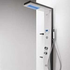 Душевая колонна Etoile White-Grey 125 см с хромотерапией 4ETA6N0WG