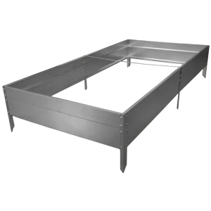 Высокая грядка 70x26x200 см v364 л металл серый 89094993 STLM-2085645