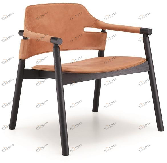 Midj Кожаное кресло с подлокотниками Suite sun-id-1462939