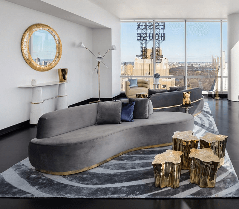 0-023 Кольцо филигранное зеркало Boca Do Lobo  - Вид №10