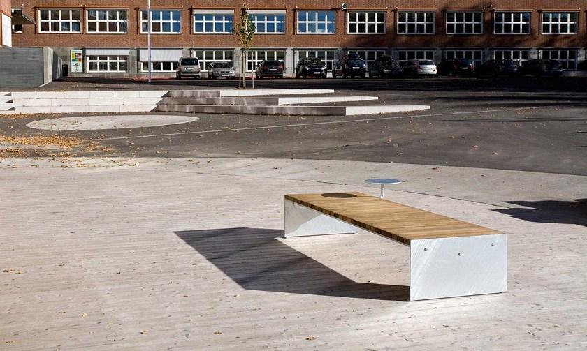 VESTRE Модульная скамья из стали и дерева без спинки Vroom sun-id-1463869 - Вид №11