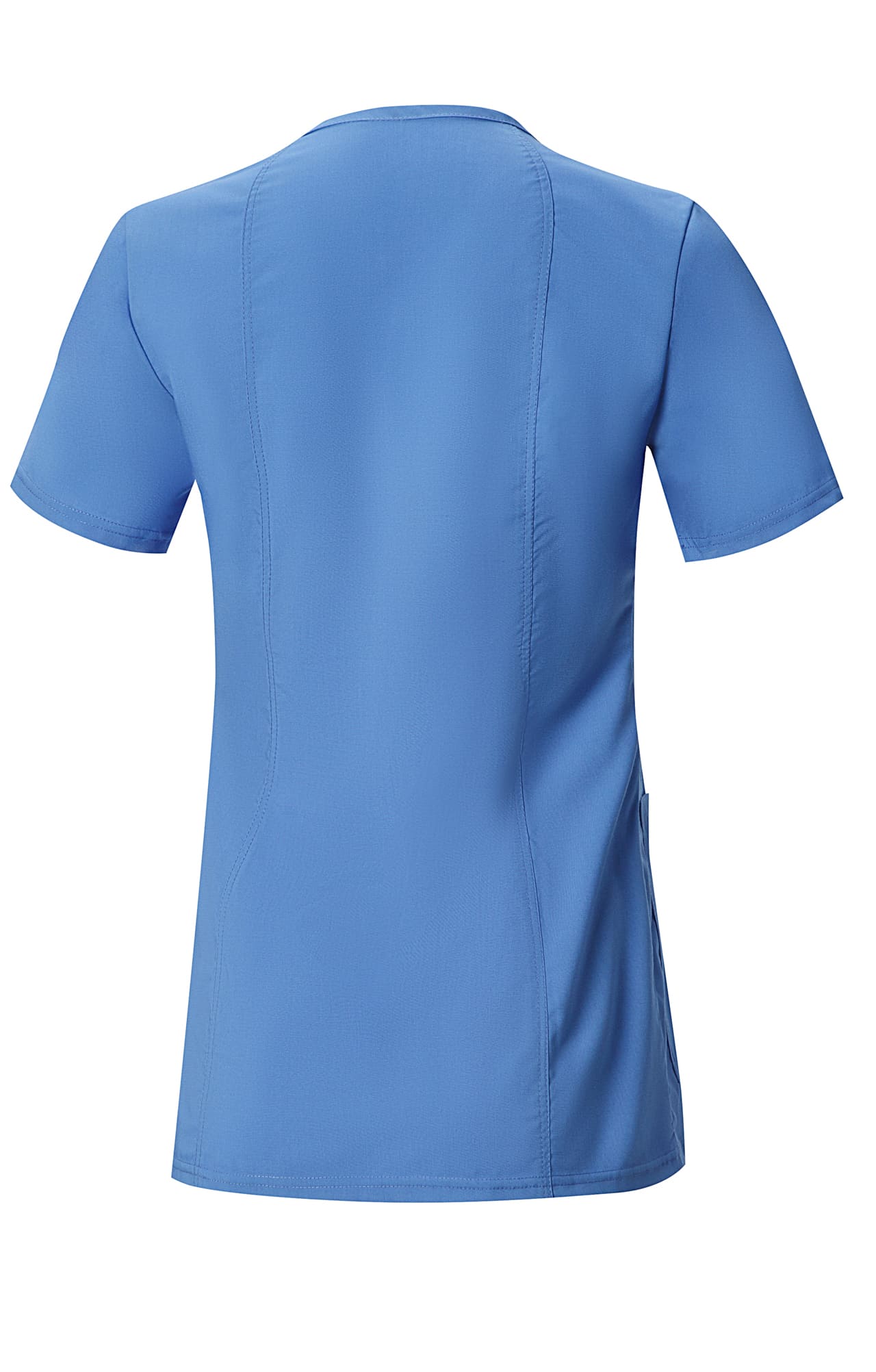 68045 Блузка женская BLUE (голубой) SINDIKA  Медицинская одежда  размер 42 (XS)  - Вид №1