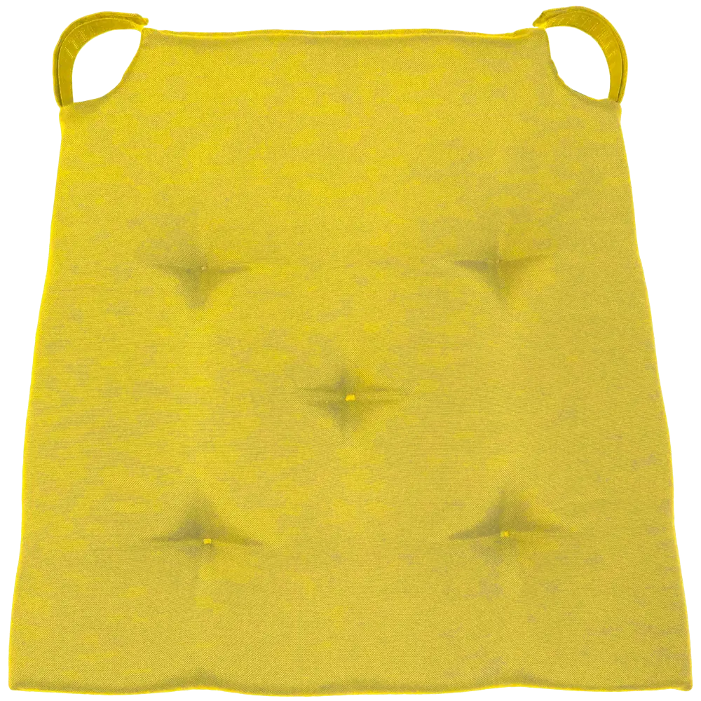 Сидушка Pharell 40/35x40 см цвет желтый Banana 4 INSPIRE STLM-2024669