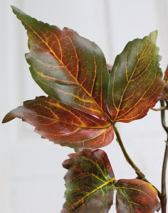 6718 849 a3 Ветка лианы искусственная Вирджиния, 72 см, зелено-бордовая H-andreas