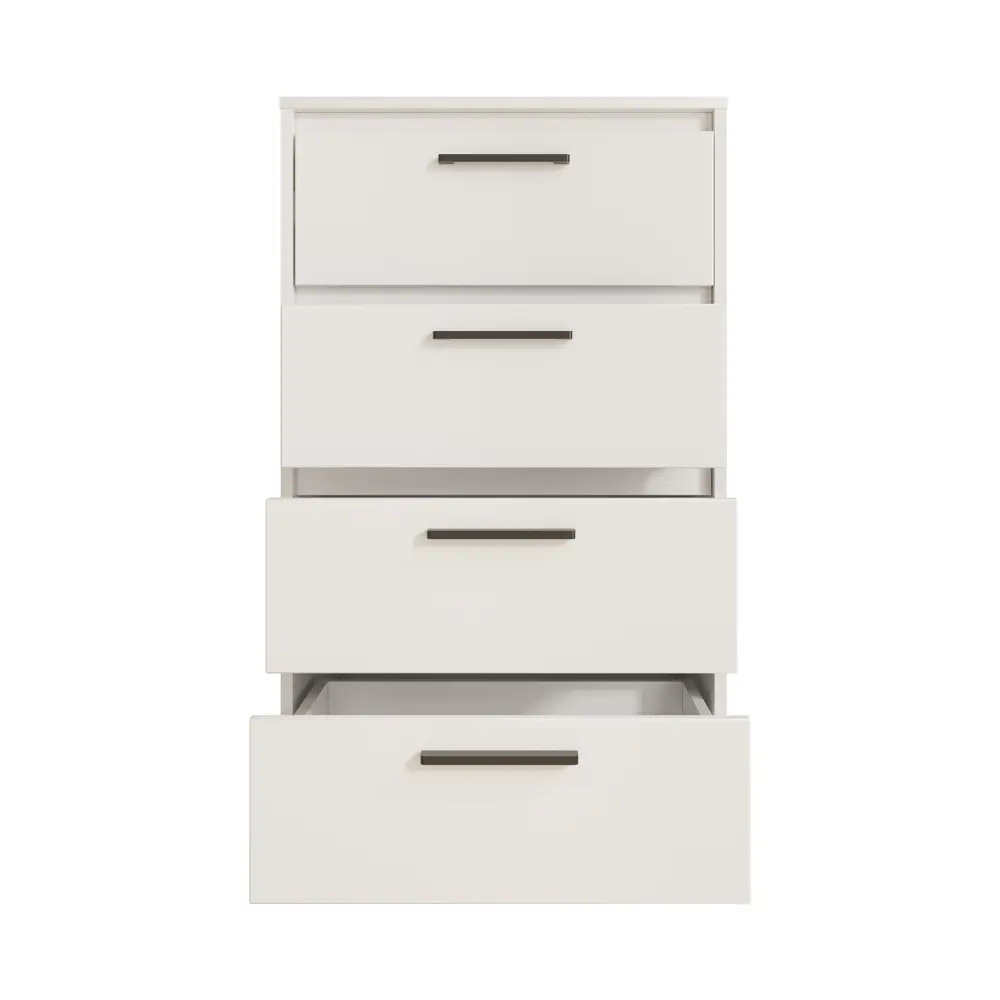 Комод ЛИОН белый с 4 ящиками - компактное хранение для спальни 89433652 Santreyd STLM-1581213 - Вид №5