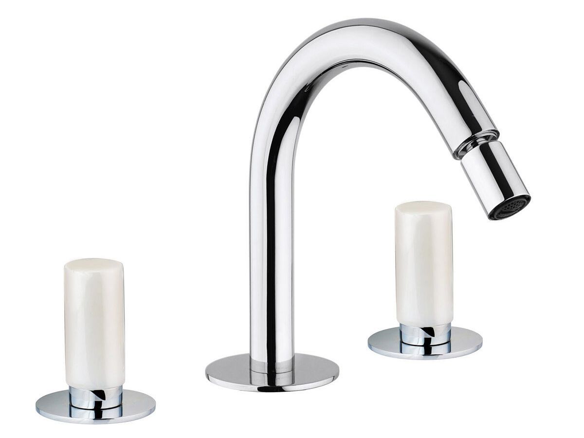 Смеситель для биде с 3 отверстиями и отдельными розетками Rubinetterie Frattini Pepe XL ARCH-00032699