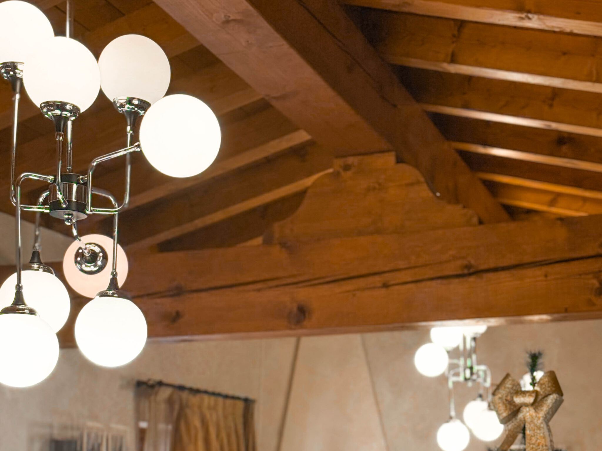 Светодиодный подвесной светильник из латуни и стекла Lampex Italiana Vega ARCH-00137769 - Вид №2