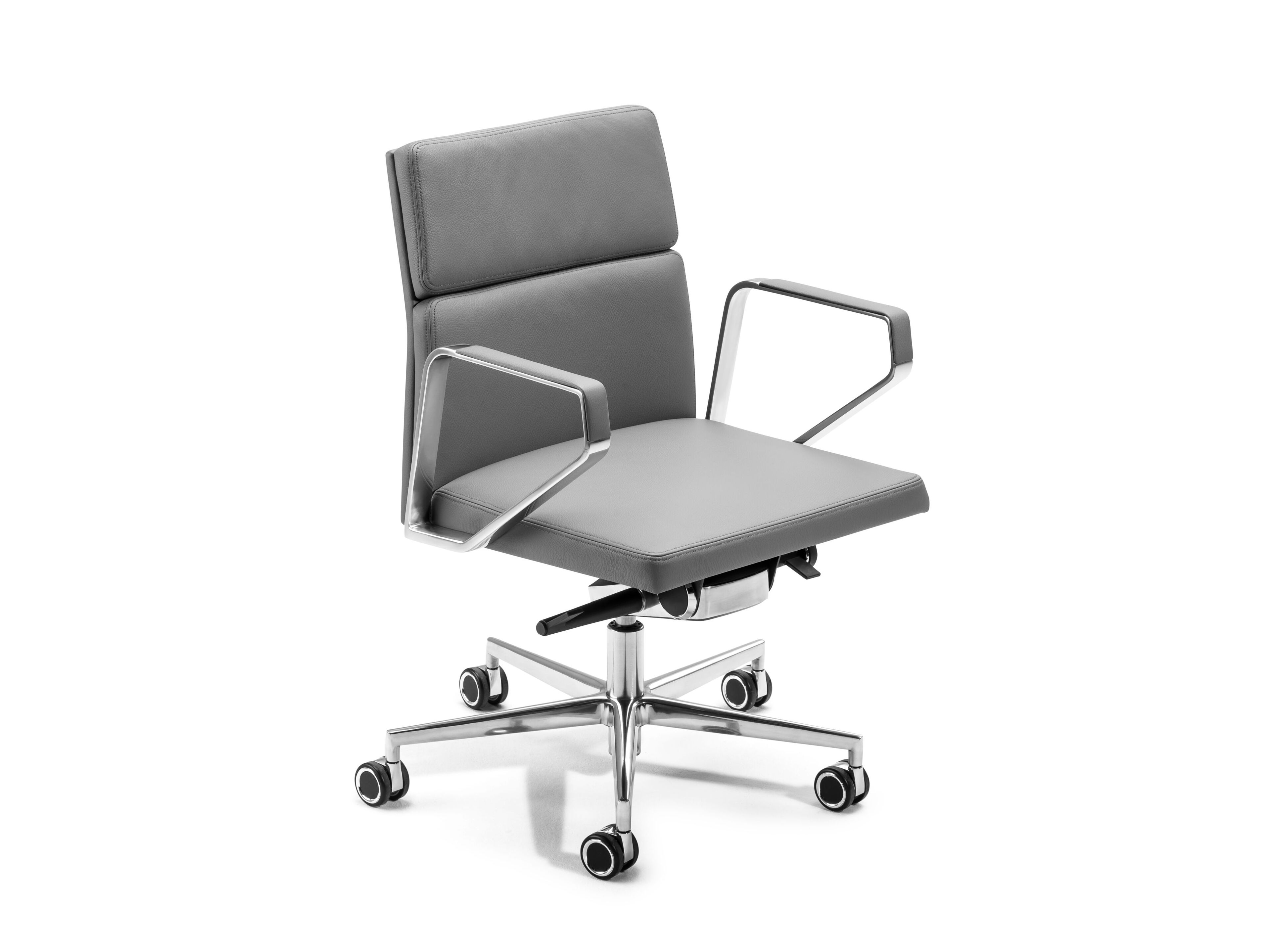 5-спицевое кожаное офисное кресло Spiegels .pilot ARCH-00020302