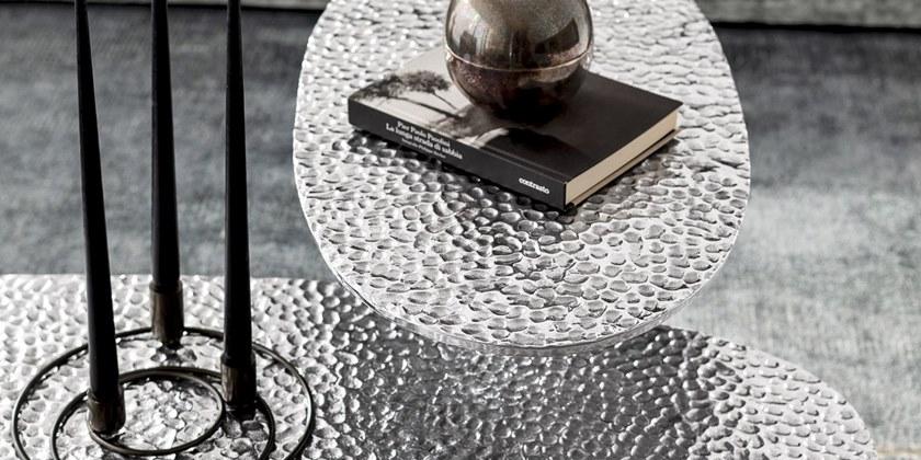 Gervasoni Овальный алюминиевый журнальный столик Next / spin sun-id-1456077 - Вид №2