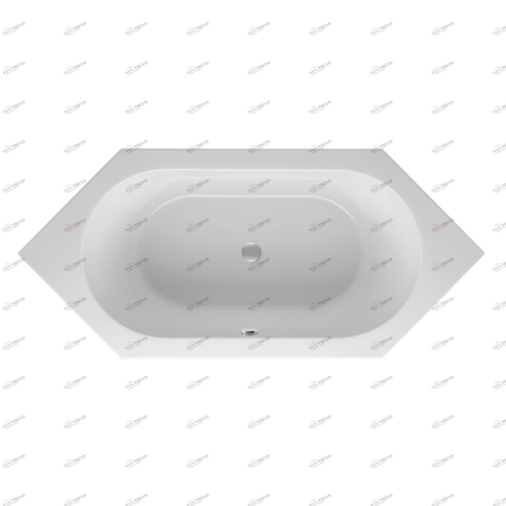 Mauersberger Ванна акриловая шестиугольная 210x90 OVATA 1121000101